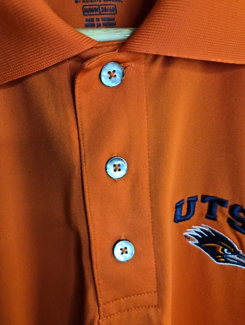 Medium UTSA Roadrunners Proedge Polo Texas Golf Casual NCAA Football Travel